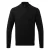 Asquith & Fox Heren Katoenen Blend Sweatshirt met ritssluiting (Zwart)