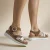 Feyn Feyn Sandalen cognac Nubuck