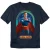 Superman Unisex T-shirt voor volwassenen 2025 City Of Tomorrow (Marine)