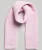Geribde Essential Sjaal Roze