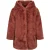Urban Classics Meisjes teddy fleece mantel met capuchon