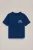 WE Fashion – Jongens T-shirt met print – Regular fit – Donkerblauw – Katoen –