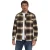No Excess Overshirt full button check stone