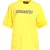 Dsquared2 Eco Dyed Easy Donkergeel T-shirt