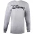 Disney Dames/dames T-shirt met lange mouwen en logo (Sportgrijs)