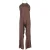 Jacquemus halternek jumpsuit met open rug in bruine viscose