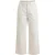 Boss Marlene katoenen jeans met wijde pijpen voor dames (Natuurlijk)
