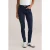 We Fashion 5-pocket Mid Waist Navy Blue