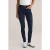 We Fashion 5-pocket Mid Waist Navy Blue