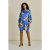 POM Amsterdam Dress – Satin Butterfly Blue