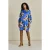 POM Amsterdam Dress – Satin Butterfly Blue