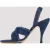 Curvy Heel Denim Sandalen