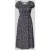 Apricot midi-jurk in all-over look