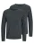 JACK & JONES Trui ‘Hill’  donkergrijs