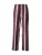 TOPSHOP Broek  bourgogne / zwart / wit