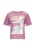 QS Shirt  blauw / geel / lila / wit