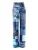 Winshape Broek ‘CUL105C’  blauw / aqua / blauw denim