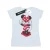 Disney Dames/Dames Minnie Mouse Boogogen Katoenen T-Shirt (Wit)