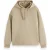 Scotch & Soda 3 Crosses Garment-dyed Hoodie Plaza Taupe