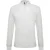 Asquith & Fox Heren Klassieke Pasvorm Poloshirt met lange mouwen (Wit)