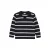 s.Oliver gebreide gestreepte polo – donkerblauw