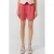 QS regular high waist broek rood