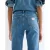 Wrangler regular waist flared jeans – mediumblauw