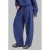 adidas Sportswear Soft Lux barrel broek – donkerblauw