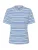 ICHI Shirt ‘Mira’  blauw / opaal / sering / wit