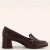 Lily loafer pumps in bordeaux