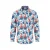 A Fish Named Fred – Lange mouw overhemd – Mannen – XL – Blauw – Katoen – 34.001