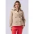 Oltre Short Double-breasted Trench Coat Beige