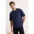 TRENDYOL MAN Heren Donkerblauw Effen Kort Relaxed fit T-shirts