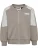 Hummel Sweatvest  taupe / grijs gemêleerd / wit