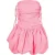 AmyLynn Dames/Dames Mini Jurk (Roze)
