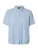 PIECES Blouse ‘PCSTINNA’  lichtblauw / wit