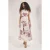 Mouwloze maxi-jurk met bloemenprint voor dames, casual/dagelijks en ontspannen.
