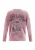 Ed Hardy Trui ‘Brave Heart Adler’  grijs / violetblauw / rosa