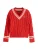 Next Trui  rood / wit