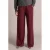 Yest loose fit broek – donkerrood