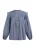 Dreimaster Bloes met lange mouwen teylon Dames Grijs-blauw