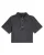 G-STAR Trui ‘Overdyed Polo Sweater’  zwart