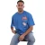 Avirex Heren Mccarren Oversized T-shirt (Blauw)