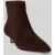 Lauren Ralph Lauren Laarsjes van echt leer met kitten heel