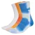 ADIDAS SPORTSWEAR Sportsokken ‘Tie-Dye 3 Pairs’  blauw / oranje / kreeft / wit
