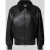 Calvin Klein Jeans Regular fit Jack in leerlook met platte kraag