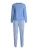 CALIDA Pyjama  blauw / wit