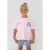 s.Oliver T-shirt met backprint roze