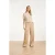 Smashed Lemon Gebreide top met zigzag print en ajourdetails |