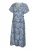 MAMALICIOUS Jurk ‘MLLoinel’  blauw / lichtblauw / taupe / wit